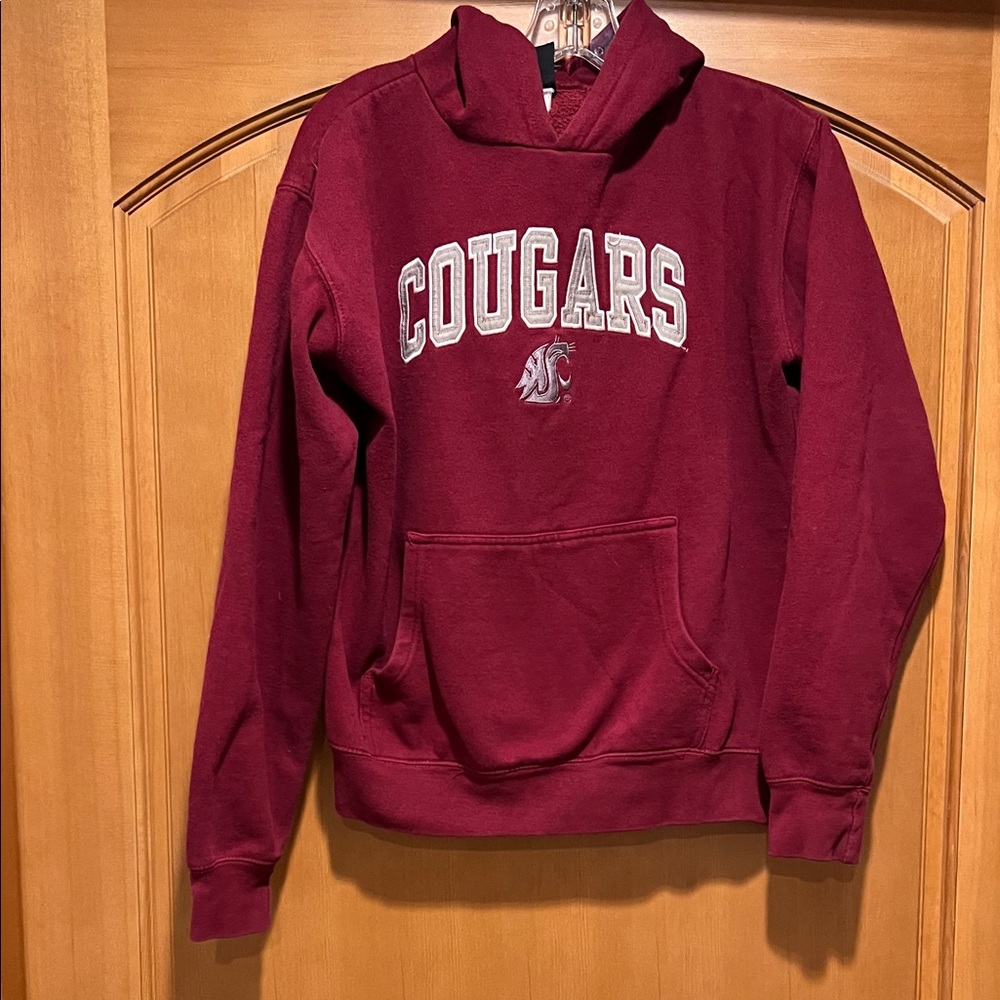 TSI Sportswear ‘Cougars’ Maroon Hoodie